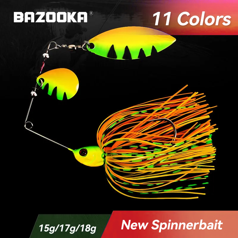 Bazooka 15g 18g Spinnerbait Ri - Fishing Lure Jerkbait recensione e prezzo