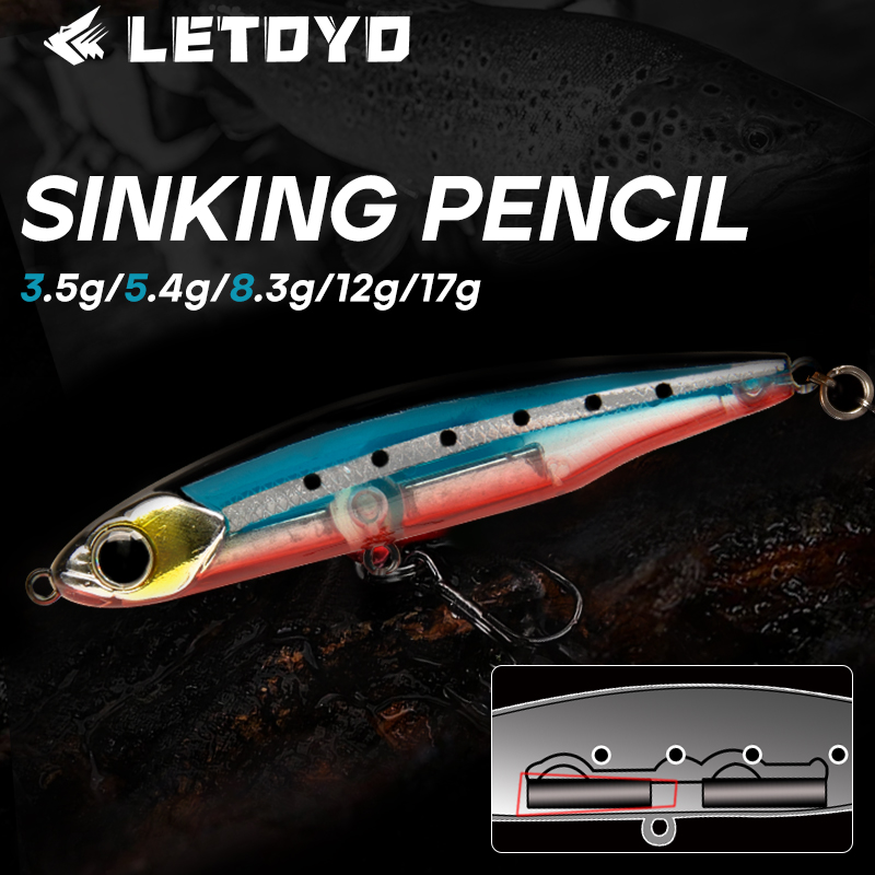 LETOYO Affondamento Matita 17g - Fishing Lure Spinnerbait recensione e prezzo