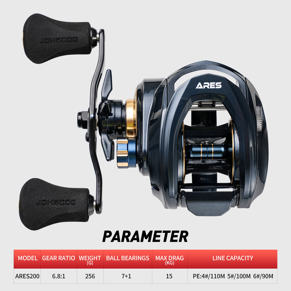 Mulinello Baitcasting corpo in - Abu Garcia Reel Max recensione e prezzo